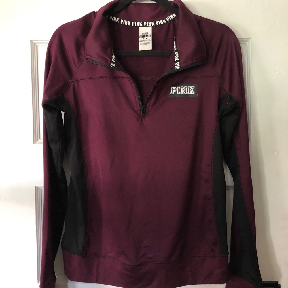 Pink Athletic Quarter Zip